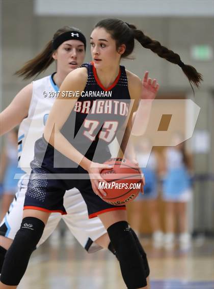 Thumbnail 1 in Brighton vs Sky View (UHSAA 1st Round) photogallery.