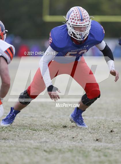 Thumbnail 1 in Nashville vs. Pana (IHSA,2A,Quarterfinal) photogallery.