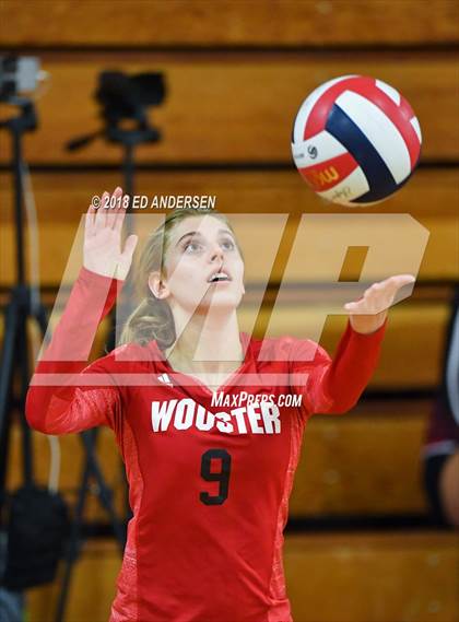Thumbnail 2 in Wooster vs. Yerington (Yerington Invitational) photogallery.