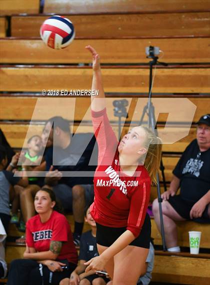 Thumbnail 2 in Wooster vs. Yerington (Yerington Invitational) photogallery.