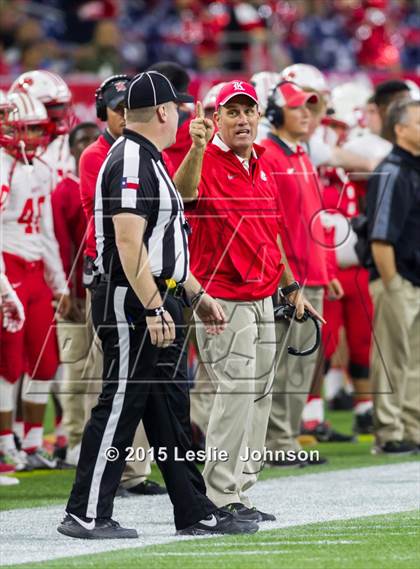 Thumbnail 1 in Katy vs. Manvel (UIL 6A Division II Region III Final) photogallery.