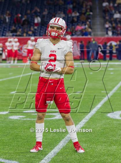 Thumbnail 2 in Katy vs. Manvel (UIL 6A Division II Region III Final) photogallery.