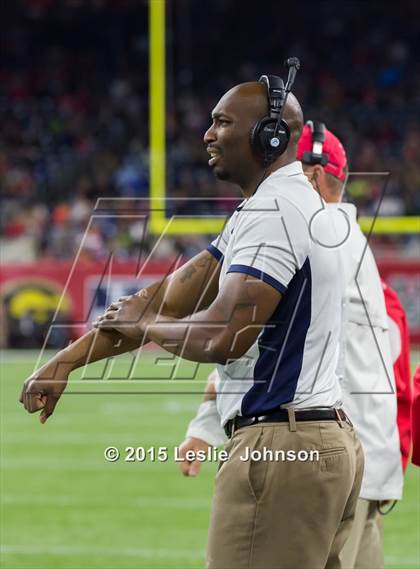 Thumbnail 2 in Katy vs. Manvel (UIL 6A Division II Region III Final) photogallery.