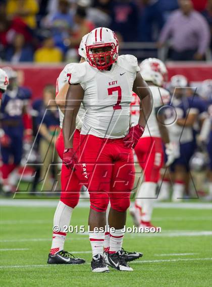 Thumbnail 2 in Katy vs. Manvel (UIL 6A Division II Region III Final) photogallery.