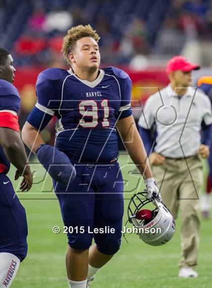 Thumbnail 3 in Katy vs. Manvel (UIL 6A Division II Region III Final) photogallery.