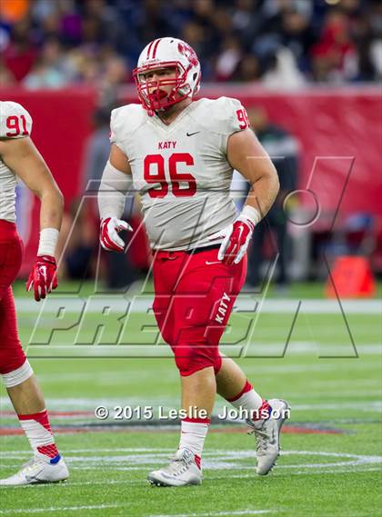 Thumbnail 1 in Katy vs. Manvel (UIL 6A Division II Region III Final) photogallery.