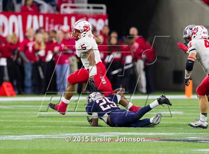 Thumbnail 2 in Katy vs. Manvel (UIL 6A Division II Region III Final) photogallery.