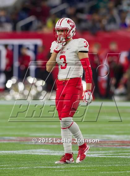 Thumbnail 1 in Katy vs. Manvel (UIL 6A Division II Region III Final) photogallery.