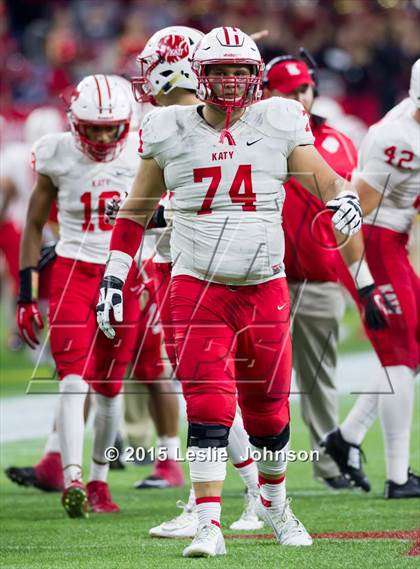 Thumbnail 1 in Katy vs. Manvel (UIL 6A Division II Region III Final) photogallery.