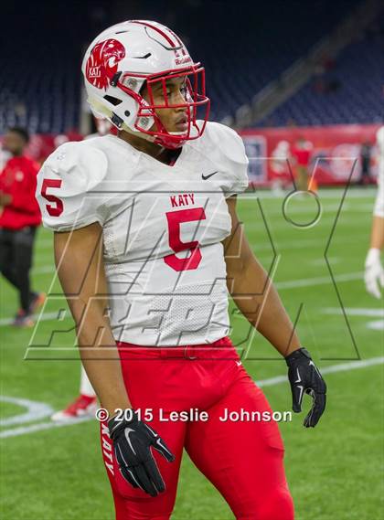Thumbnail 3 in Katy vs. Manvel (UIL 6A Division II Region III Final) photogallery.