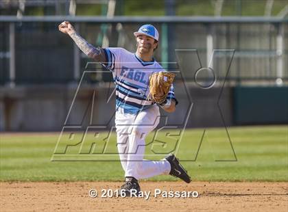 Thumbnail 3 in Southampton vs Rocky Point (Bethpage Ballpark) photogallery.