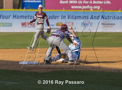 Thumbnail 3 in Southampton vs Rocky Point (Bethpage Ballpark) photogallery.