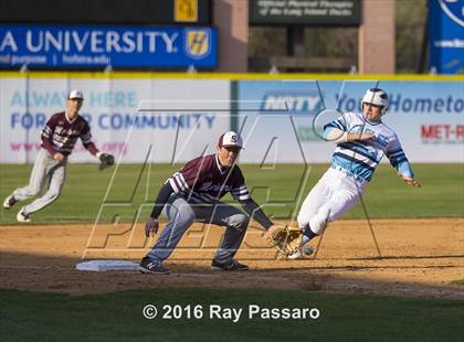 Thumbnail 3 in Southampton vs Rocky Point (Bethpage Ballpark) photogallery.