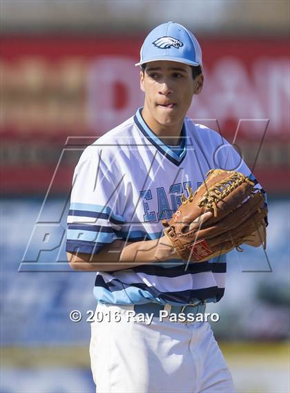 Thumbnail 2 in Southampton vs Rocky Point (Bethpage Ballpark) photogallery.