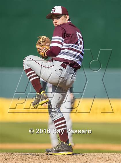Thumbnail 2 in Southampton vs Rocky Point (Bethpage Ballpark) photogallery.