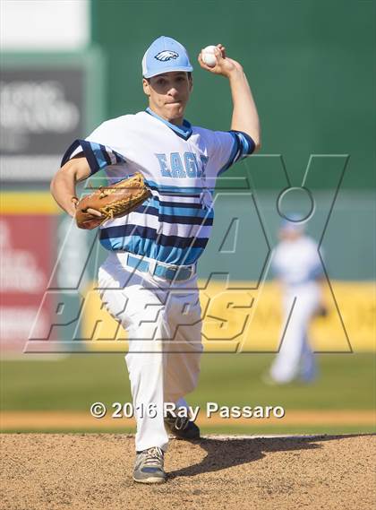 Thumbnail 2 in Southampton vs Rocky Point (Bethpage Ballpark) photogallery.