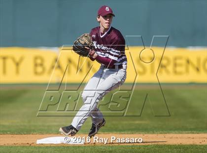 Thumbnail 2 in Southampton vs Rocky Point (Bethpage Ballpark) photogallery.