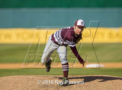 Thumbnail 2 in Southampton vs Rocky Point (Bethpage Ballpark) photogallery.