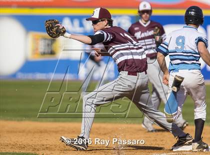 Thumbnail 3 in Southampton vs Rocky Point (Bethpage Ballpark) photogallery.