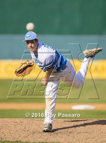 Thumbnail 3 in Southampton vs Rocky Point (Bethpage Ballpark) photogallery.