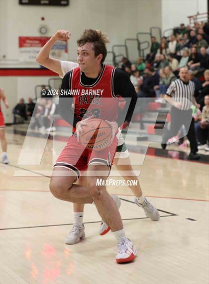 Thumbnail 2 in Park Tudor vs. Covenant Christian (IHSAA 2A Sectional S43 Semifinals) photogallery.