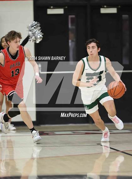 Thumbnail 1 in Park Tudor vs. Covenant Christian (IHSAA 2A Sectional S43 Semifinals) photogallery.