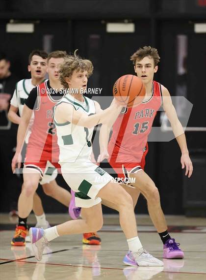 Thumbnail 2 in Park Tudor vs. Covenant Christian (IHSAA 2A Sectional S43 Semifinals) photogallery.