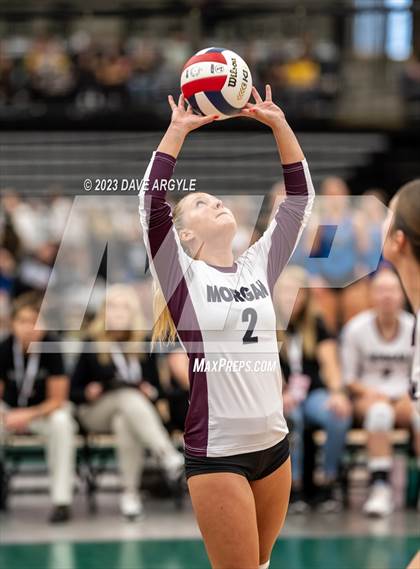 Thumbnail 2 in Morgan vs. Judge Memorial Catholic (UHSAA 3A 2nd Round) photogallery.