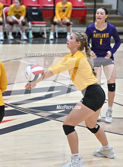 Thumbnail 3 in Hoxie vs. Mayflower (AAA 3A State Playoffs 1st round) photogallery.