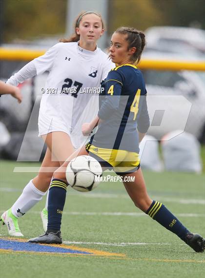 Thumbnail 3 in Spencerport vs. Brighton (NYSPHAA Class A Final)  photogallery.