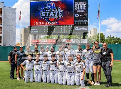 Thumbnail 1 in UIL Softball FInals Teams and Umpires photogallery.