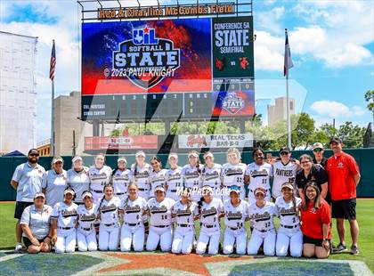 Thumbnail 2 in UIL Softball FInals Teams and Umpires photogallery.