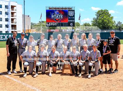 Thumbnail 3 in UIL Softball FInals Teams and Umpires photogallery.