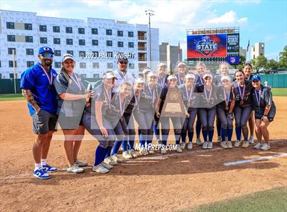 Thumbnail 2 in UIL Softball FInals Teams and Umpires photogallery.