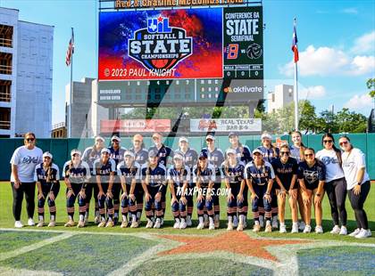 Thumbnail 3 in UIL Softball FInals Teams and Umpires photogallery.