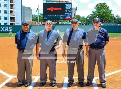 Thumbnail 1 in UIL Softball FInals Teams and Umpires photogallery.