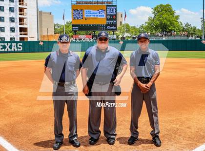 Thumbnail 3 in UIL Softball FInals Teams and Umpires photogallery.