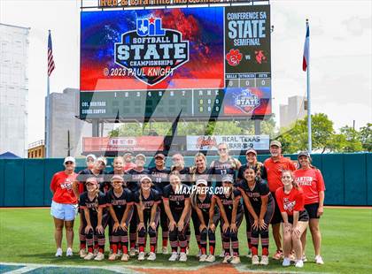 Thumbnail 3 in UIL Softball FInals Teams and Umpires photogallery.
