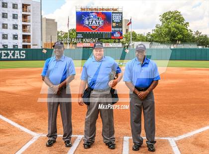 Thumbnail 2 in UIL Softball FInals Teams and Umpires photogallery.