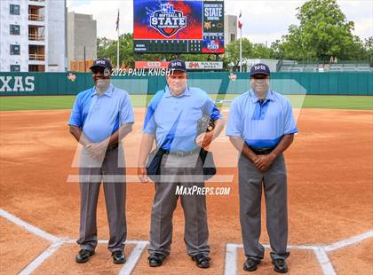 Thumbnail 1 in UIL Softball FInals Teams and Umpires photogallery.