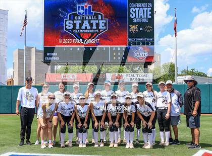 Thumbnail 2 in UIL Softball FInals Teams and Umpires photogallery.