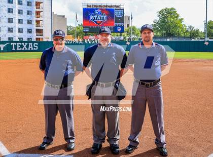 Thumbnail 3 in UIL Softball FInals Teams and Umpires photogallery.