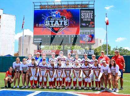 Thumbnail 2 in UIL Softball FInals Teams and Umpires photogallery.