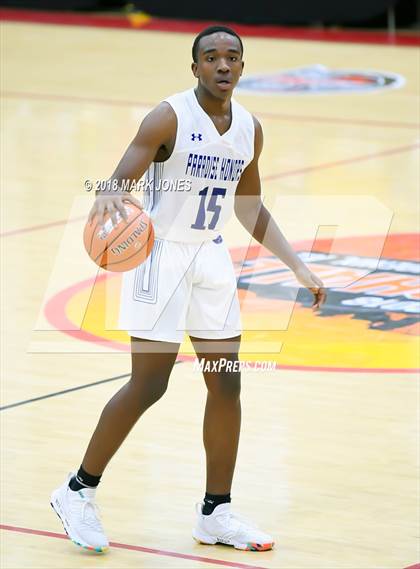 Thumbnail 2 in Paradise Honors vs. Clark (Hoophall West Tournament)  photogallery.
