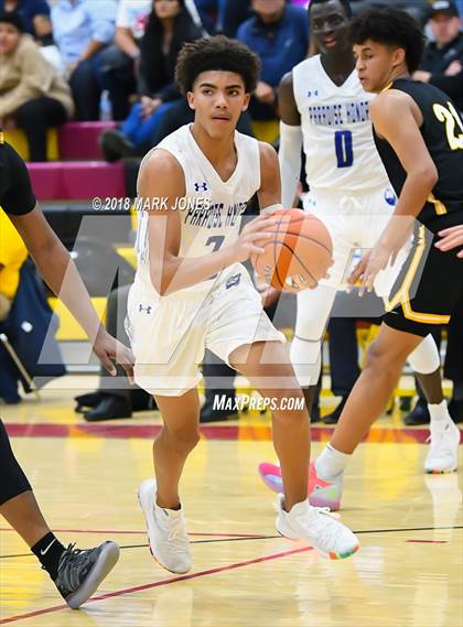 Thumbnail 1 in Paradise Honors vs. Clark (Hoophall West Tournament)  photogallery.