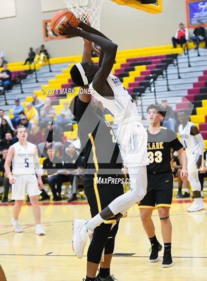 Thumbnail 3 in Paradise Honors vs. Clark (Hoophall West Tournament)  photogallery.