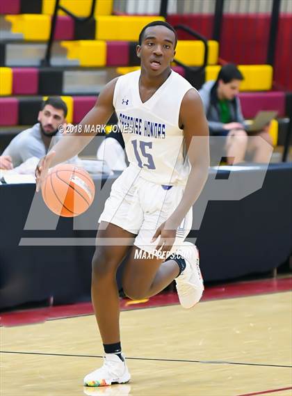 Thumbnail 1 in Paradise Honors vs. Clark (Hoophall West Tournament)  photogallery.