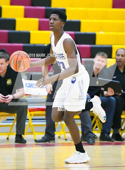 Thumbnail 2 in Paradise Honors vs. Clark (Hoophall West Tournament)  photogallery.