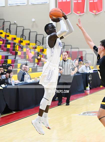 Thumbnail 2 in Paradise Honors vs. Clark (Hoophall West Tournament)  photogallery.
