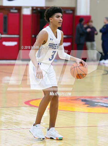 Thumbnail 3 in Paradise Honors vs. Clark (Hoophall West Tournament)  photogallery.